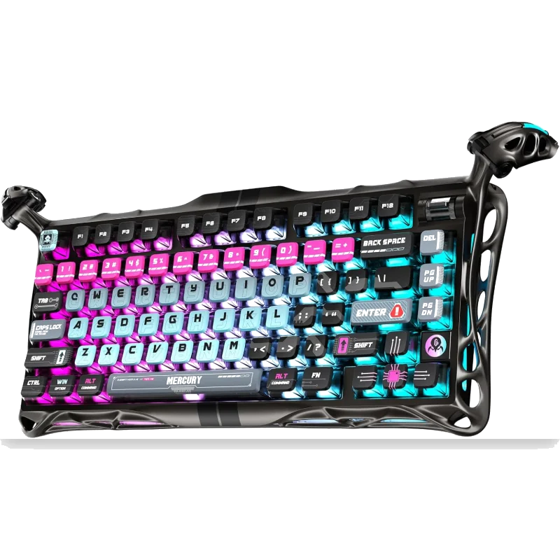 GravaStar Mercury V75 Pro 75% Hall Effect Magnetic Switch Gaming Keyboard - Cyberpunk