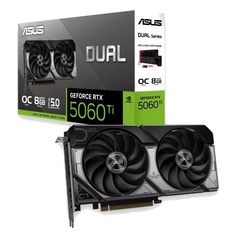 ASUS GeForce RTX 5060 Ti  DUAL OC 8GB